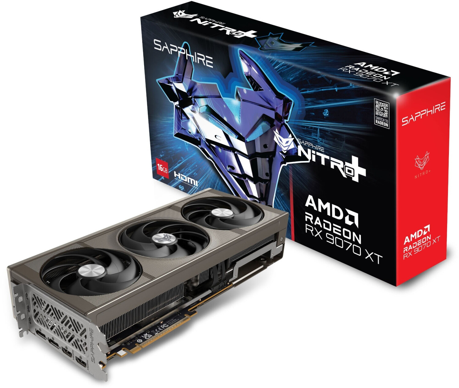 SAPPHIRE Radeon RX 9070 XT OC 16GB GDDR6