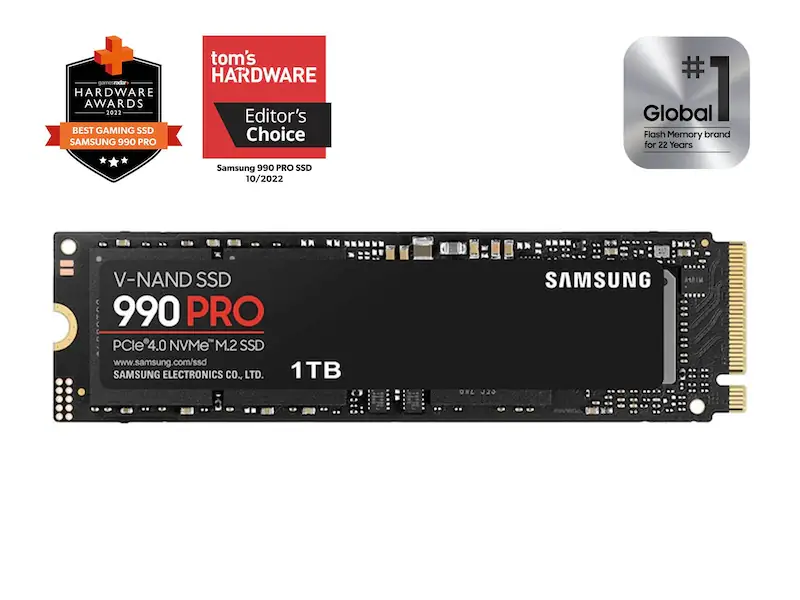 Samsung 990 PRO M.2 NVMe 1TB PCIe 4.0