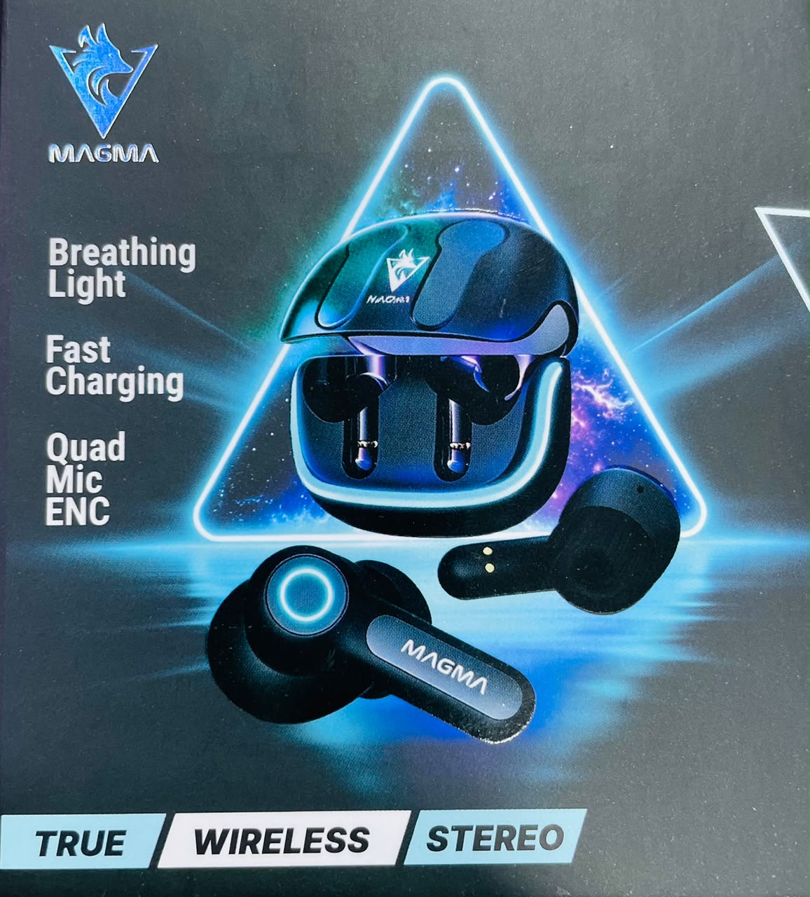 MAGMA True Wireless Stereo  Gaming Earbuds 