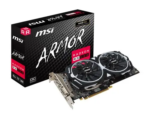 MSI Radeon RX 580 ARMOR OC Edition
