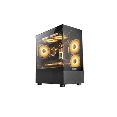 NOX Raven Full WHITE  5 Fans ARGB included