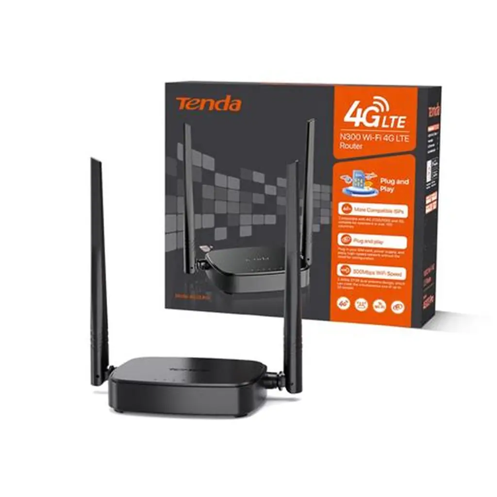 Tenda 4G03 Pro N300 Wi-Fi 4G LTE Router