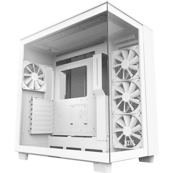 NZXT H9 Flow Mid Tower أبيض