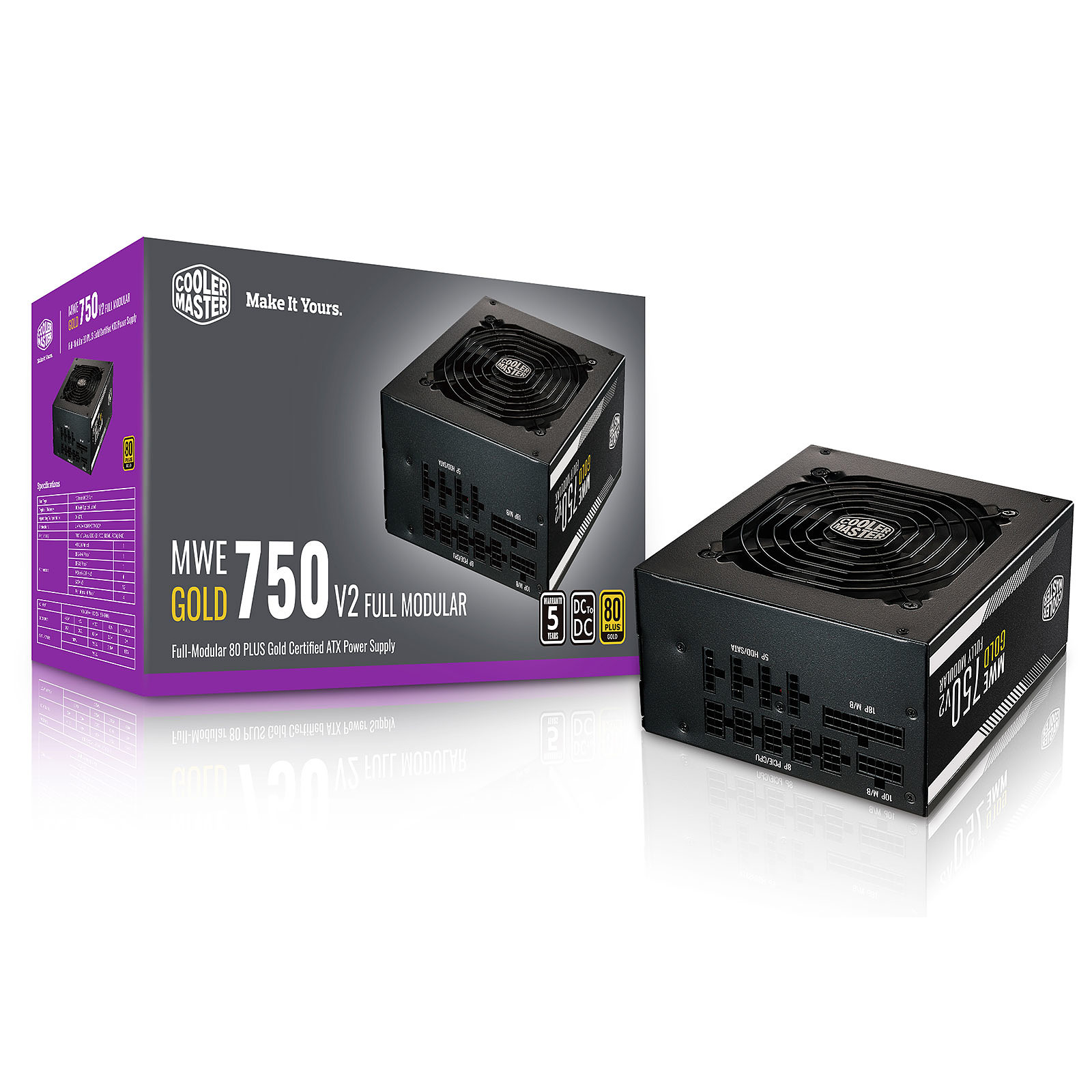 Cooler Master MWE 750W Gold V2 Full Modular